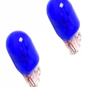 2 x Birne Blau T10 12V 3 W Glühbirne Mofa Moped Mokick Glassockel Birne Lampe Highlight