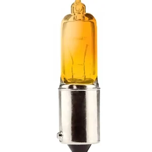 Birne Halogen Orange BAY9S 12V 21W Mofa Moped Mokick KFZ Abverkauf