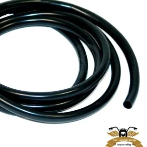 1 m Bougierrohr schwarz Ø 10mm Bougierschlauch PVC Kabelhülle Kabelbaum Neue Ware