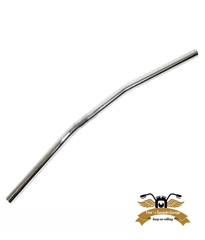 Neue Ware Lenker gerade verchromt 64 cm Ø 22 mm +5cm Kröpfung Mofa, Moped