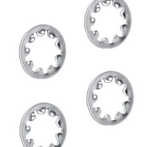 4 x Zahnscheibe Unterlegscheibe M6 Innenverzahnt DIN 6797 VA Mofa Moped Neu Im Sortiment