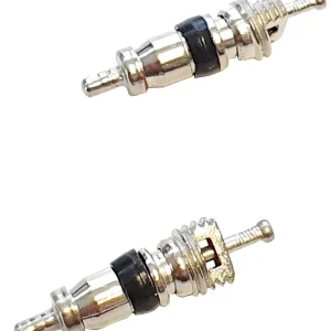 2 x Ventil Ventileinsatz kurz Stahl Mofa Moped Motorrad Profi Qualität Letzte Chance