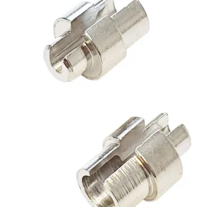 2 x Universalnippel Nippel geschlitzt Anschlagnippel Ø 8 + 6 mm x 15 mm Ausverkauf