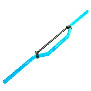 Super-Preis Crosslenker breit blau mit Alu Strebe Cross Enduro Lenker