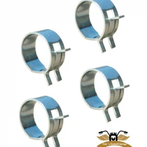 4 x 10mm Federschelle 9,4-10,5mm Schlauchschelle Federband hochfest Schneller Versand