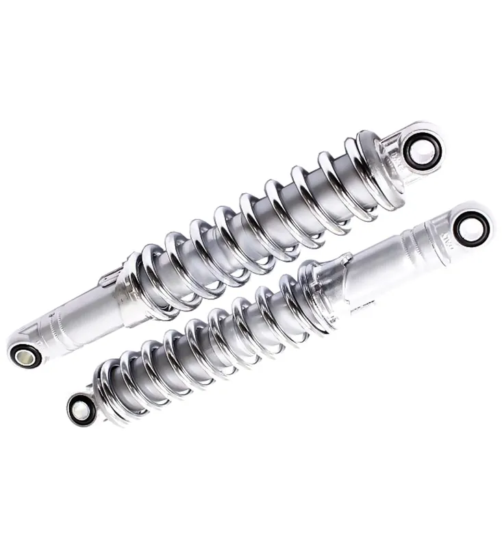 Stoßdämpfer Mofa Moped chrom grau 280 mm Piaggio Bravo Echt