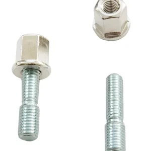 Stehbolzen Adapter Set M7 - M6 Mit Muttern erhöht M6 verchromt Mega-Angebot