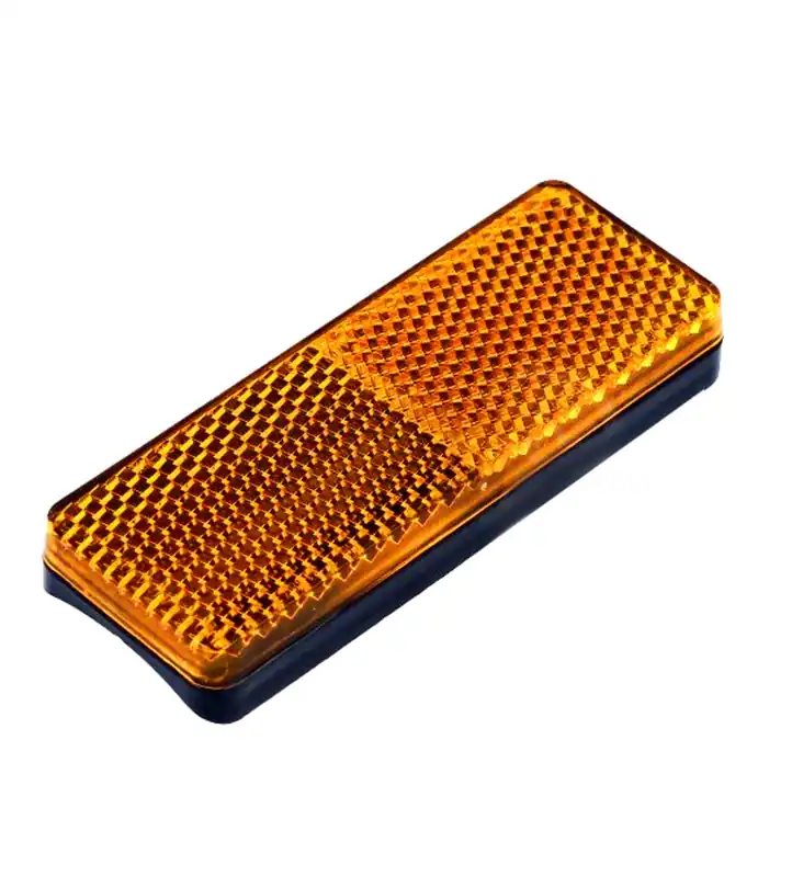 Abverkauf Reflektor U-Form selbstklebend 86 x 31 mm Mofa Moped Sicherheitsreflektor