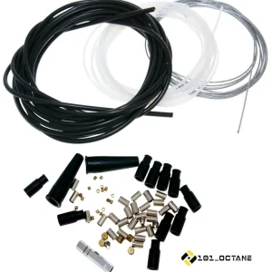 Gaszug Reparaturset Mofa Moped Motorrad 1,5 mm Zug umfangreich Kostenfreie Lieferung