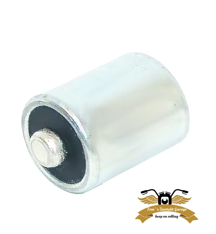 Kondensator extern universal Mofa Moped Bosch Lizenznachbau24 x 19 mm Markenprodukt