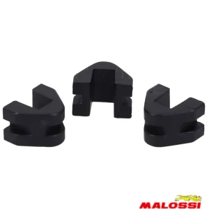 Gleitstücke Multivar Gleiter Gleitschihe rot/schwarz Ciao,Bravo,SI -Malossi- Highlight