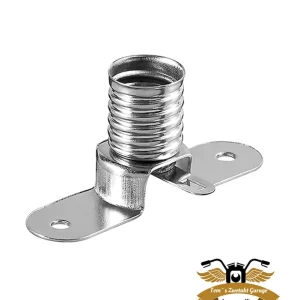 Top-Seller Lampenfassung Birnenfassung für E10 Klein Birnen Anschluß Sockel Mofa Moped KFZ Fassung