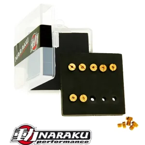 Preisknaller Vergaser Düsensatz Naraku Abstimmsatz M5 für Dellorto SHA SHB PHBG 11-teilig 100 - 120