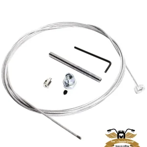 Bremszug universal Bowdenzug 2000mm x Ø 2,00mm Nippel 8x9mm Highlight