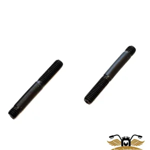 2 x Stehbolzen Stahl M6 x 50mm Siftschraube Krümmer Auslaß Einlaß Sale