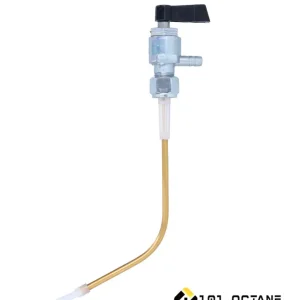 Benzinhahn M12 x 1mm Budget mit Kunststoffknebel Ciao, SI, Ciao PX Markenprodukt