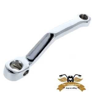 Preisreduziert Pedalarm Tretkurbel rechts geschmiedet Hochglanz verchromt 160mm Ø 8,9mm