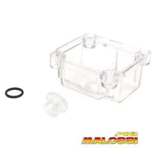 Schwimmerkammer transparent Malossi PHBG15 - 21 mit Düsenmutter Schwimmertank Solange Der Vorrat Reicht