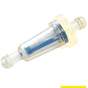 Benzinfilter klein blau transparent für 6mm Anschluss 31x20 mm Versand Am Gleichen Tag