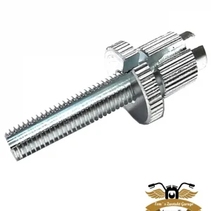 Preiswert Einstellschraube Aluminium M7 geschlitzt M7x30mm Rändelschraube Bowdenzug