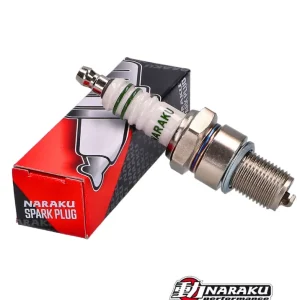 Bestseller Zündkerze entstört Naraku 14-R7-LS entspricht NGK BR7ES Langgewinde