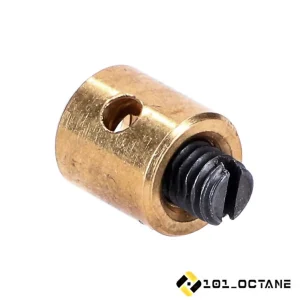 Gasnippel Nippel Schraubnippel Klemmnippel Bowdenzug 5,5 x 6 mm Preiswert