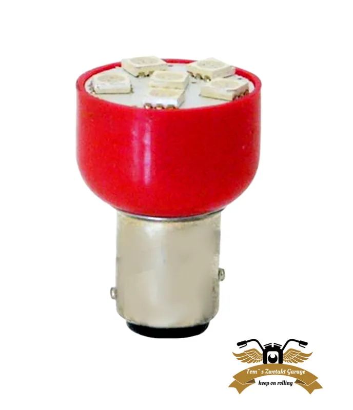 LED RücklichtBAY15D 12V 6W rot Wochenendangebot