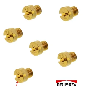 Dellorto Düsensatz Abstimmsatz Düsen 6 x Vergaserdüse DüseSHA / PHBG 40 42 44 46 48 50 mm Neu