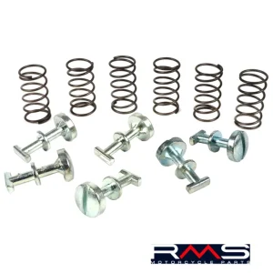 Neu Befestigungssatz Schrauben-Set Seitendeckel Piaggio Bravo, Vespa SI -CIF-