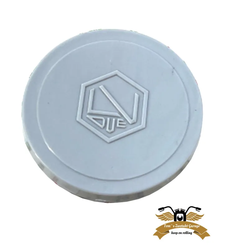 Letzte Chance Blinddeckel für 48 mm TachoKunsttoff grau Scheinwerfer Deckel