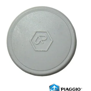 Must-Have Blinddeckel für 48 mm Tacho Piaggio Kunsttoff grau Scheinwerfer Deckel Veglia