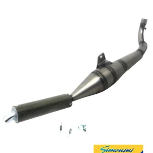 Auspuff RennauspuffSimonini Thunder 50214 Carbon-Auspuff Ø 30mm Anschluß Ciao, Bravo Neue Kollektion