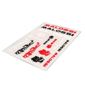 Aufklebersatz Malossi Sticker Set Promo klein DIN A 5 Neu Im Sortiment