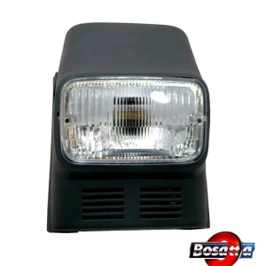 Scheinwerfer Frontscheinwerfer Piaggio Super Bravo grau anthrazit Bosatta Expressversand