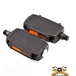 Preisknaller Pedalsatz Pedale links rechts schwarz 105x65mm mit Reflektor 14x125