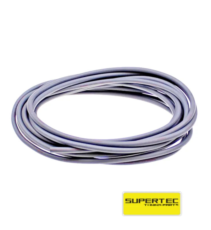 Jetzt Kaufen Benzinschlauch doppelwandig Meterware 4,8x8,5mm grau Hihpressure -Supertec-