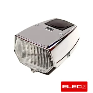 Scheinwerfer Frontscheinwerfer verchromt Piaggio Ciao Gilera EC1 Neu Im Sortiment