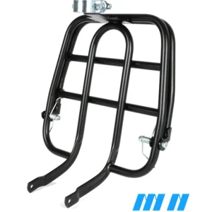 Ciao stabiler Gepäckträger vorne schwarz klappbar Made in ItalyMoto Nostra Preisreduziert