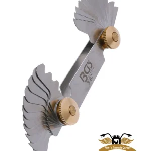 Knallerangebot Gewindelehre Gewindeschablone metrisch VA 24 Blatt 0,25 - 6,0