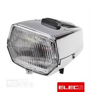 Heißes Angebot Scheinwerfer Frontscheinwerfer voll verchromt mit Leuchtmittel Ciao, EC1