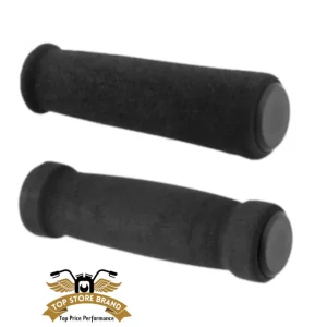 Markenware Lenkergriffe Softgriffe Griffe Schaumgriffe weich 22 / 24 mm schwarz