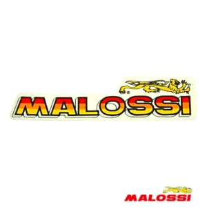 Markenprodukt Aufkleber Sticker Malossi Logo ca. 85x20 mm