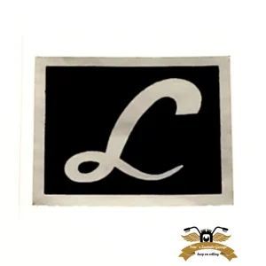 Lambda Schriftzug Aufkleber Sticker Schutzblech hinten 30x40 Ciao, Bravo Beliebt