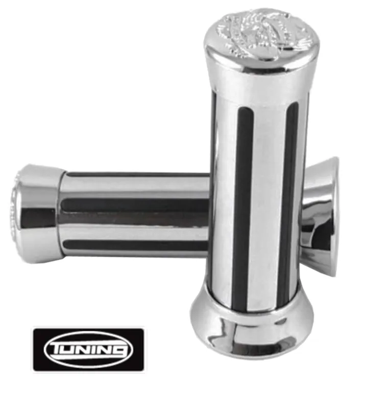 LenkergriffeChrom Chopper 22/25mm 137mm -Tuning- Meistverkauft