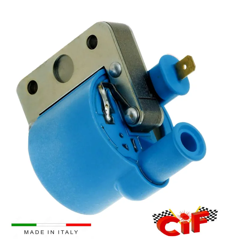 Zündspule extern 6V blau Premium Qualität Piaggio Ciao, Bravo, SI, -CIF- Schnäppchen