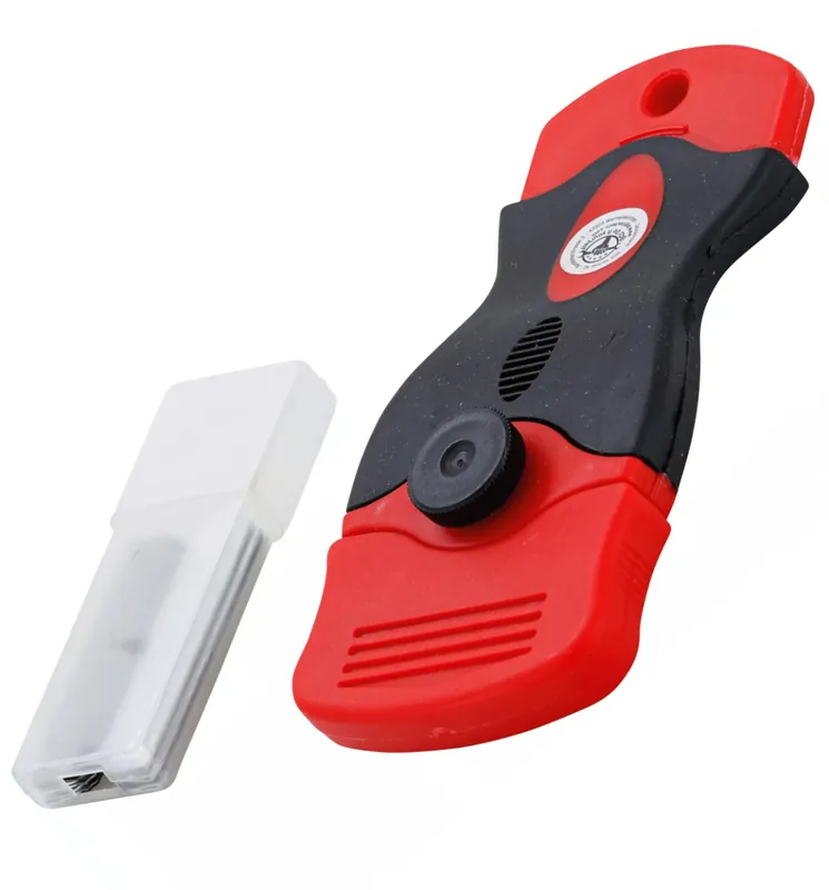 Geprüft Dichtungsschaber Profi Schaber superscharf 38mm Klinge austauschbar