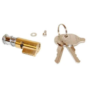 Lenkschloß 2 Schlüssel Kerbnagel Niete Schloßabdeckung Gilera EC1 / Citta Nur Heute