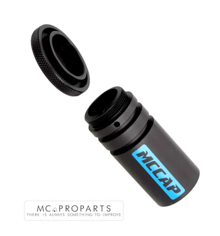 Tankdeckel -MC Cap-/Öl-Vorratsbehälter Aluminium eloxiert schwarz-MC Proparts- Preiswert