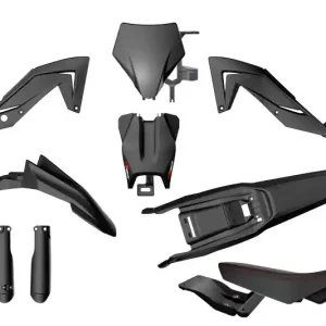 Kostenloser Rückversand Rtech REVOLUTION Plastik kit für Talaria Sting MX3, MX4, Pro MX5 Schwarz