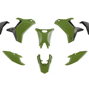 Rtech T7 REVOLUTION Plastik kit für Yamaha Tenere 700 2025- Navy Grün/Schwarz Neu
